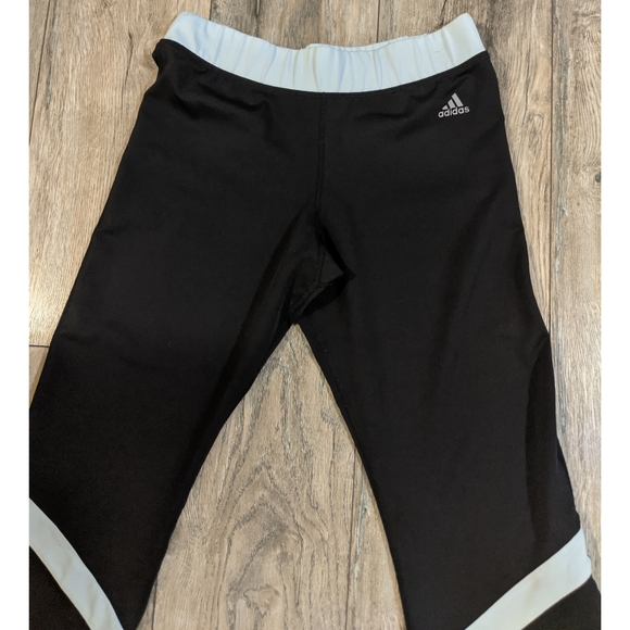 Adidas baby blue and black with leg ties - Picture 7 of 7